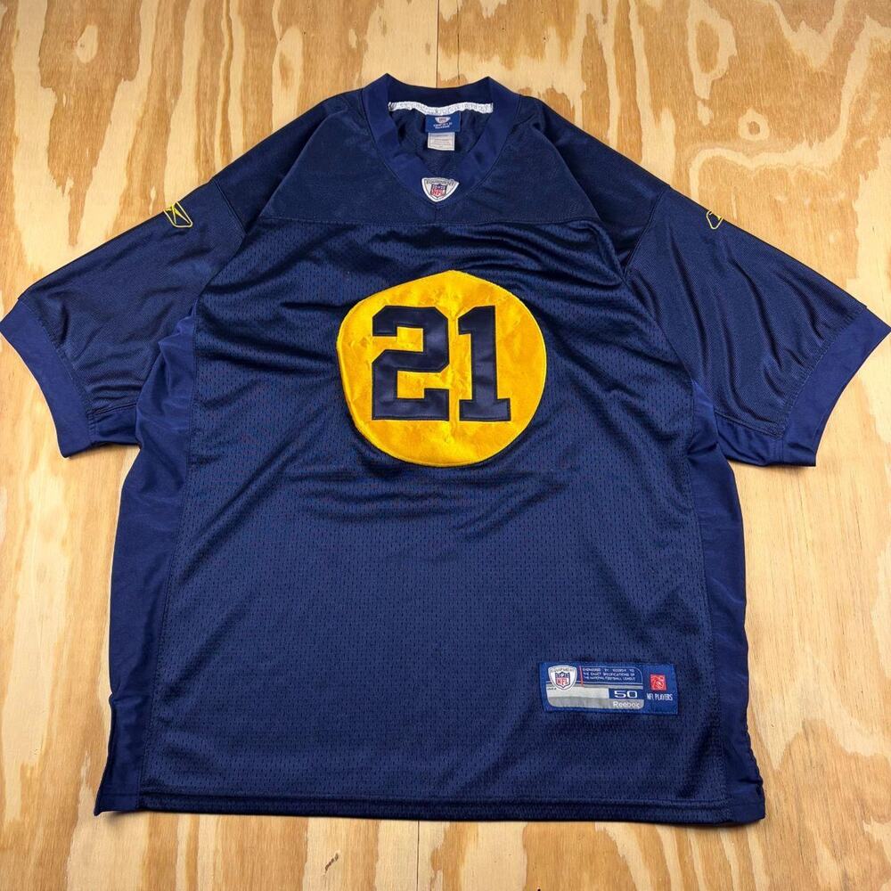 Vintage Reebok Green Bay Packers “Acme Packers” 1929 Throwback Jersey – Size 50